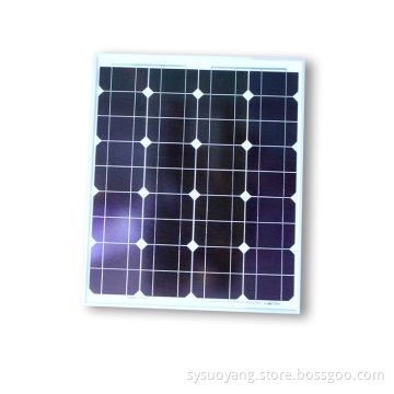 50W Mono PV Solar Module with Higt Efficiency